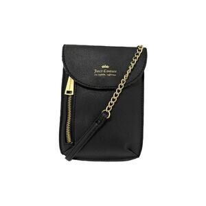 Juicy Couture Black Cellie Crossbody Bag Purse